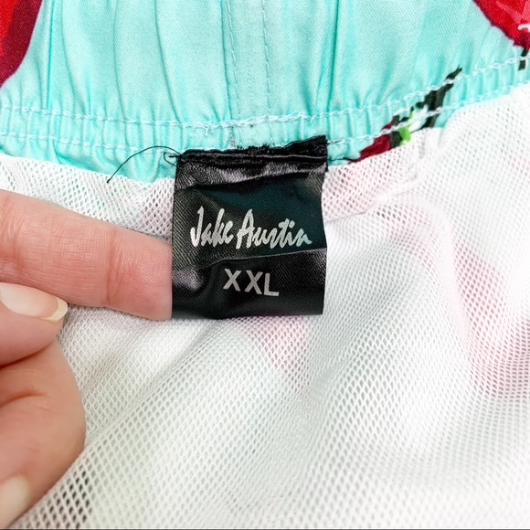 ❗️LAST PAIR❗️ Jake Austin Hot Pepper Swim Trunks - Picture 5 of 6